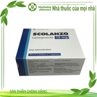 SCOLANZO ( Lansoprazole 15 mg ) hộp*4 vỉ*7 viên