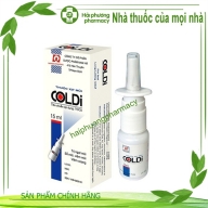 Coldi xịt mũi Nam hà lọ*15ml