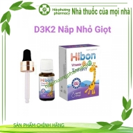 Hibon Vitamin D3+K2 Infant lọ*10ml