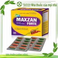 Bổ gan Maxzan Forte hộp 10 vỉ * 10 viên