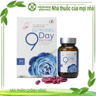 Nội tiết tố nữ Estrogel 9 day sâm tố nữ lọ*60 viên