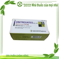 UNITREXATES ( Methotroxata 2,5 mg ) hộp*10 vỉ*10 viên