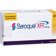 Seroquel xr 50mg H * 3 vỉ * 10 viên