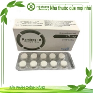 Ramizes 10 ( ramipril 10 mg ) hộp*3 vỉ*10 viên