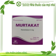 Murtakat ( montelukast 4 mg ) hộp*30 gói*1g