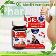 Pro canxi nano tảo biển Vitamin d3 lọ*60 viên