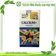 Calcium Vitamin D3 socola Lọ *90 viên