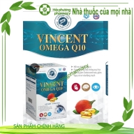 Dầu gấc Vincent Omega Q10 lọ*30 viên - 1 (lọ)