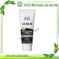 Sữa sửa mặt tạo bọt sạch nhờn Uno Uno Whip Wash Black tuýp*130g (13709)