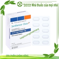 Jardiance duo 12.5/1000 mg h* 3 vỉ* 10 viên