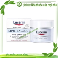 63407 Kem dưỡng ẩm chuyên sâu cho da khô Eucerin Lipo - Balance lọ*50ml