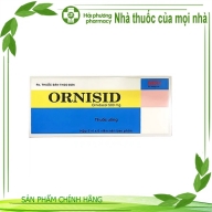 ORNISID ornidazol 500 mg) hộp*5 vỉ *6 viên