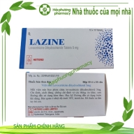 Lazine ( levocetirizine 5mg) hộp*10 vỉ*10 viên