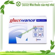 Glucovance 500/2,5 mg hộp 2 vỉ x 15 viên