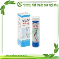 Calcium boston 500 mg tuýp*20 viên