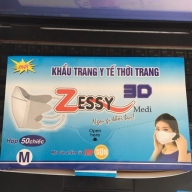 Khẩu trang zessy 3D người lớn H* 50 cái