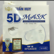 Khẩu trang kháng khuẩn 5D Mask Tuấn huy hộp *10 cái