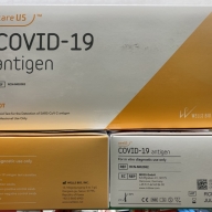 Test nhanh kháng nguyên Sars-Cov - 2 Care us antigen Covid -19 hôp*20 bộ