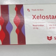 Xelostad 15 ( rivaroban 15 mg ) hộp*1 vỉ*14 viên