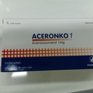 Aceronko 1mg (Acenocoumarol) H * 3 vỉ * 10 viên