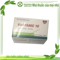 Vastanic 10 ( lovastatin 10 mg) hộp*10 vỉ*10 viên