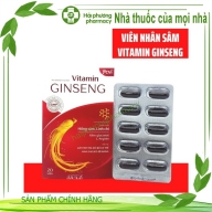Vitamin Gíneng cvi hộp*20 viên