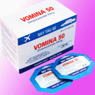 VOMINA (Dimenhydrinate 50mg) Hộp 25 vỉ