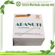 ABANUTI ( levocarnitin.....1 g ) hộp*20 ống *10ml