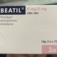 Beatil 4/5mg (Amlodipine) H*3 vỉ*10 viên - Hungary