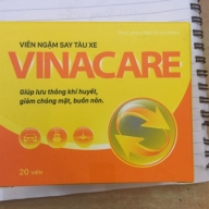 Viên ngậm say tàu xe Vinacare Hộp 20 viên