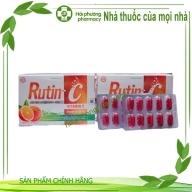 Rutin - C vitamin c hộp*3 vỉ*10 viên