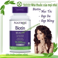 Biotin beauty 10.000mcg Natrol lọ*100 viên