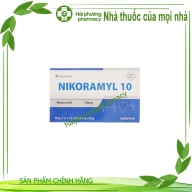 Nikoramyl 10 ( nicorandil 10 mg) hộp 3 vỉ*10 viên