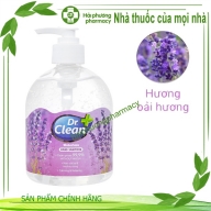 Gel rửa tay khô Dr. Clean hương lavender chai 500ml