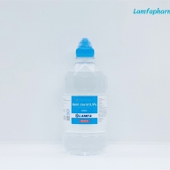 Nước muối sinh lý Natri clorid 0.9% Lamfa chai*600ml ( Nắp cắt sẵn )