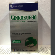 Ginkokup 40 Hộp*6 vỉ*10 viên