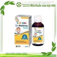 Li - Multimax Lux Kids (dành cho trẻ từ 6 tháng tuổi, bổ sung vitamin và khoáng chất, tăng đề kháng cho trẻ)