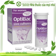 Optibac probiotic for women h* 30 viên