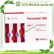 Fenostad 160mg ( fenotibrate ) H*3vỉ x10viên- STADA