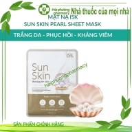 Sun skin mặt nạ ngọc trai * 23 g