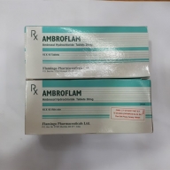 AMBROFLAM (ambroxol) - Hộp 10 vỉ x 10 viên