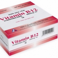Vitamin B12 tiêm 1000mcg/ml Hộp*100 ống