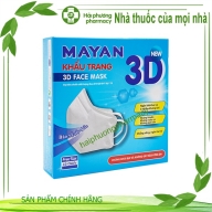 Khẩu trang Mayan 3D hộp*10 cái