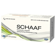 Schaaf (doxazosin 2 mg ) davipharm hộp*10 vỉ*10 viên
