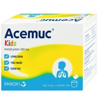 Acemuc kids 200mg (Acetylcystein) Hộp 30 gói