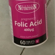 Folic Acid 400mg Lọ 60 viên ANH