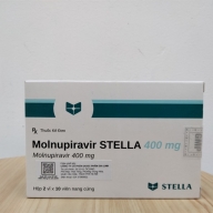 Molnupiravir Stell 400mg hộp*2 vỉ*10 viên