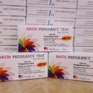 QUE THỬ THAI DAVID PREGNANCY TEST