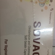 SDVAG viên đặt (clindamycin +clotrimazole) hộp*7 viên