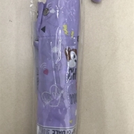 Ô gấp siêu nhẹ, chống gió Disney màu tím (size 110)